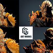 Monster Abyss. Un progetto di 3D, Character design 3D e Modellazione 3D di cristianoghelli - 31.03.2025