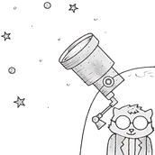 Cats conquering the cosmos- Sketch to Final. Ilustração tradicional, Ilustração digital, e Design de personagens projeto de Juan Manuel Sánchez Franco - 31.03.2025