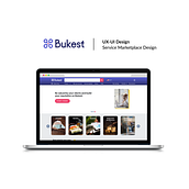 Bukest Web Desing. UX / UI project by Briant Gervassi - 04.01.2025