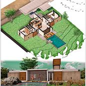 PROYECTO FINAL DE CURSO. Architecture, Architectural Illustration, Digital Architecture, Digital Illustration, L, and scape Architecture project by Cristian Gavilanes - 04.02.2025
