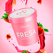 Mi proyecto del curso: Postproducción de helado. Product Photograph, Digital Photograph, Photo Retouching, Art Direction, Photograph, Post-production, and Food Photograph project by Angélica Citlalli Reyes Palma - 04.02.2025