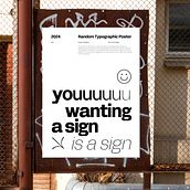 Typographic posters. Un projet de Design , Conception numérique , et Design graphique de Veronika Kupková - 04.04.2025