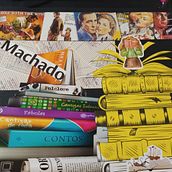 Literatura e Colagem. Un projet de Créativité, Papercraft, Carnet de croquis , et Collage de jaquelinesea - 06.04.2025