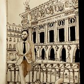 cahier de croquis. Drawing, Traditional illustration, Ink Illustration, Sketchbook, and Sketching project by Jerome Moulin - 04.07.2025