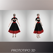 Moda Digital. Digital Illustration project by CATALINA CARO - 04.07.2025