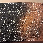 Beginner sashiko project. DIY, Embroider, Fiber Arts, Textile Design, Upc, and cling project by hasztagilkz - 04.07.2025