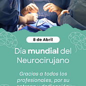 Día del Neurocirujano. Un progetto di Br, ing, Br, identit, Graphic design, Design per i social network e Web design di Marisol Barros Chianca - 08.04.2025
