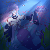 Guía en una fria oscuridad(no me deja publicar la imagen. Children's Illustration, Digital Illustration, Digital Painting, and Picturebook project by Lissette Parada - 04.09.2025