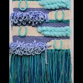 Pulse. Un proyecto de Artesanía, Decoración de interiores, Tejido, Telar y Diseño textil de Kristel Montenegro - 10.04.2025