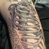 Tatuajes Botánicos con Técnica Fineline y Puntillismo de Arrastre. Un proyecto de Diseño de tatuajes, Ilustración tradicional e Ilustración botánica de Andrés Galarza - 10.04.2025