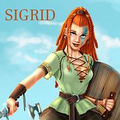 GUERRERA. Un proyecto de Ilustración digital, Diseño de personajes y Dibujo realista de Francisco Javier Llobregat Garcia - 10.04.2025