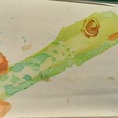 Jumping into watercolour  Ein Projekt aus dem Bereich Skizzenentwurf, Kreativität, Zeichnung, Traditionelle Illustration, Aquarellmalerei und Sketchbook von moisesbbk - 11.04.2025