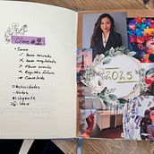 My bullet Journal. Desenho, H, Lettering, Ilustração tradicional, Lettering, e Gestão e produtividade projeto de Jenny Diaz Fonseca - 11.04.2025