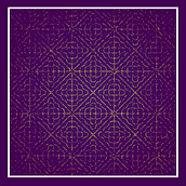 Animated Chladni patterns. JavaScript, Motion Graphics, Multimedia, and Programming project by Christian Hansen - 04.11.2025