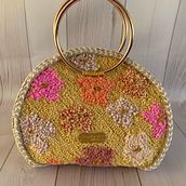 Bolso PUNCH NEEDLE . % paolamilagrossilvapro tarafından hazırlanan Sanat ve El Sanatları, Nakış, Kendin Yap, El, af Sanatları, Delme İğnesi, Ve Tekstil Tasarımı projesi - 04.12.2025
