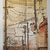 Pintura expresiva con acuarela. Fine Arts, Painting, and Watercolor Painting project by bcn13cat - 04.13.2025