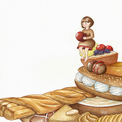 Tatlı tatlı . % Laura Clotet tarafından hazırlanan Geleneksel illüstras, Ve on projesi - 04.15.2025