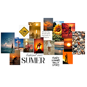 My summer collage!! <3  . Un proyecto de Business, Comunicación, Consultoría creativa, Gestión y productividad							 de vizuetemanuela - 16.04.2025