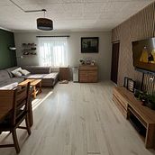 Projekt salonu. Interior Architecture, Decoration, Interior Design, and Spatial Design project by Milena Brzoza - 04.16.2025