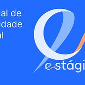 E-stágio. Br, ing, Identit, Graphic Design, Logo Design, Stationer, and Design project by Joas Castelo - 04.16.2025