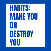 HABITS: MAKE YOU OR DESTROY YOU. Un progetto di Pubblicità, Comunicazione, Cop, writing, Stor, telling, Design, Marketing e Social media di Abderrahmane Chouhad - 16.04.2025