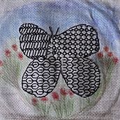 Meu jardim de Abril. Drawing, Textile Design, Arts, Crafts, Painting, and Watercolor Painting project by Katia Dutra - 04.17.2025