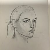 Boceto de lado . Menggambar Artistik, Menggambar, Menggambar Potret, Buku sketsa, Dan Membuat sketsa proyek oleh Rebeca -* - 04.19.2025