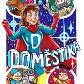 Super Domestika. Traditional illustration, Drawing, Painting, and Character Design project by rafael_fassimoto - 04.19.2025