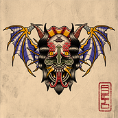 Mujer diablo. Projekt z dziedziny Ilustracja c, frowa,  R, sunek i Projektowanie tatuaż użytkownika Ademir Azabache - 19.04.2025