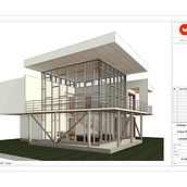 Proyecto final: Diseño y modelado arquitectónico 3D con Revit. 3D, Architecture, Digital Architecture, Interior Architecture, 3D Modeling, and ArchVIZ project by Andrés David Toro Hernández - 04.19.2025