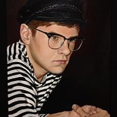Realistic Oil Portrait of my Son Nathan. Painting, and Fine Arts project by Wretched Commonly - 04.19.2025