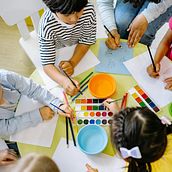 Brushstrokes from a distance. Watercolor Painting project by Adriana Garbán Delgado - 04.20.2025