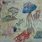 Animais Fantásticos. Traditional illustration, Drawing, and Fine Arts project by Carol Lima - 04.20.2025