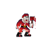 Art the clown - Pixel art. Un progetto di Character design, Videogiochi, Pixel art e Progettazione di videogiochi di Luis Caldas - 20.04.2025