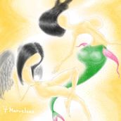 Tentación. Un proyecto de Ilustración digital de Taweerush Maruaisap - 21.04.2025