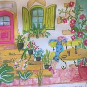 A beautiful day. Drawing, Character Design, Stor, telling, and Sketchbook project by debora_6 - 04.21.2025