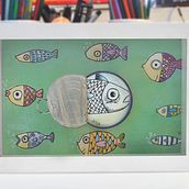 Puszkowane bazgroły!. Projekt z dziedziny Ilustracja c, frowa, Kreat, wność, Craft,  R, sunek,  Dekoracja wnętrz,  R, sunek atramentem, Trad, c i jna ilustracja użytkownika Jader de Melo - 22.04.2025