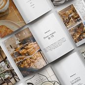 東京ベストカフェ magazine about stylish cafes in Tokyo. Editorial Design, and Graphic Design project by mika95tk - 04.22.2025