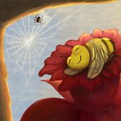 Nature is the Bee’s [Sleepy] Knees. Un projet de Illustration numérique de Kristin - 22.04.2025