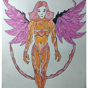 Guardian Reborn. Artistic Drawing, Pencil Drawing, Acr, lic Painting, and Drawing project by bigquery272 - 04.22.2025