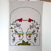 SEÑORA PLANTA: GEMELOS. Un progetto di Ricamo di Elena Rodríguez Fajardo - 22.04.2025