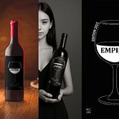 EMPIRE WINE. Br, ing, Identit, Color Theor, Design, Design Management, Digital Design, Editorial Design, Graphic Design, Logo Design, T, pograph, T, pograph, and Design project by Jean Pierre Gutierrez Ortiz - 04.22.2025