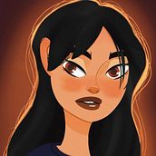 Chica brillante. Un proyecto de Ilustración digital de Ana Catarina Lopes Costa - 22.04.2025