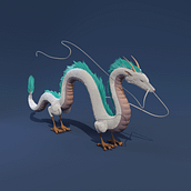 Haku. 3D, 3D Modeling, and 3D Design project by Cristina Pelayo Álvarez - 04.24.2025