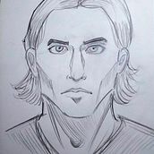 3 rostros . Artistic Drawing, Drawing, Portrait Drawing, Sketchbook, and Sketching project by diego_tomas_aliaga_douglas - 04.24.2025