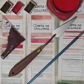 Mi proyecto del curso: Elaboración de acuarelas artesanales. Un projet de Beaux Arts, Peinture, Aquarelle, Artisanat, DIY , et Théorie des couleurs de Daniel Pinchete Nebreda - 24.04.2025