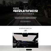 Landing nuevo modelo 4Runner, Toyota del Perú. Un proyecto de Desarrollo Web y Programación de Victor Alonso Pérez Lupú - 25.04.2025