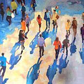 Hustle and Bustle. Un projet de Beaux Arts, Peinture , et Peinture à l'huile de briewest - 26.04.2025