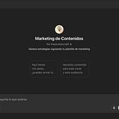 ContentGPT (Asistente para elaborar un plan de Marketing de Contenidos). AI Content Creation, Artificial Intelligence, Business, ChatGPT, Creative Consulting, Content Marketing, and Marketing project by Gabriel Américo Vargas Palomo - 04.27.2025