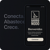 BARRIO NODO APP. Business, Digital Marketing, Marketing, and UX / UI project by Estefania Aboytes - 04.29.2025